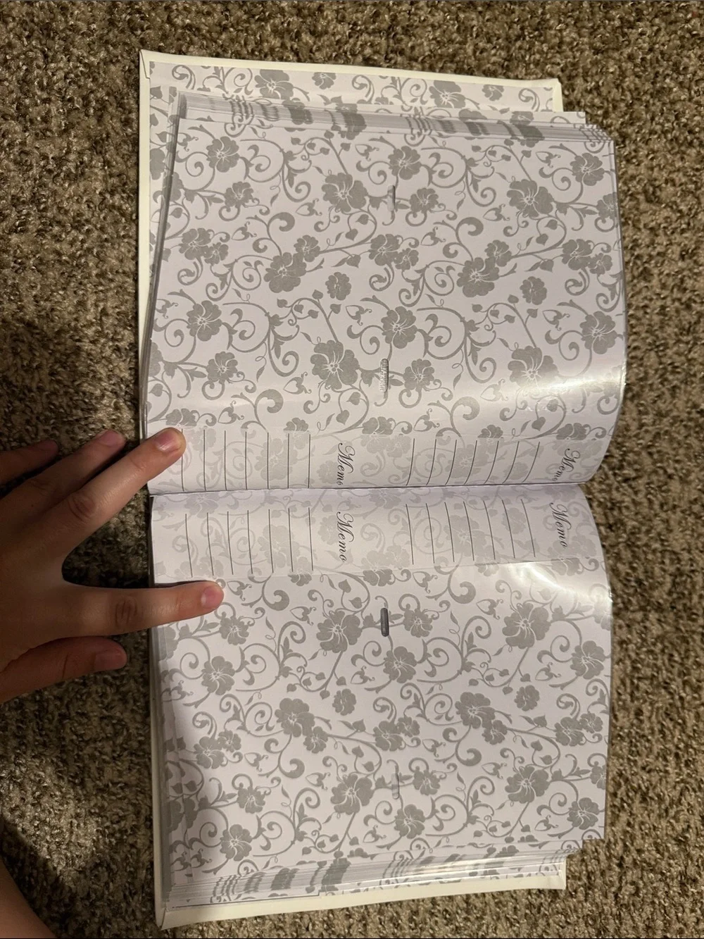 Our Wedding Photo Album - White Hardcover Keepsake